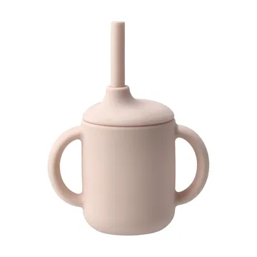 Tazza Idun con cannuccia in silicone 120 ml - Fard - Scandi Living