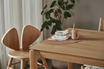 Tazza Idun con cannuccia in silicone 120 ml - Nocciola - Scandi Living