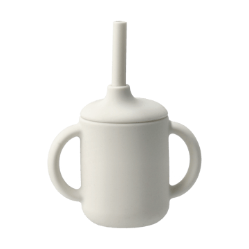 Tazza Idun con cannuccia in silicone 120 ml - Vaniglia - Scandi Living
