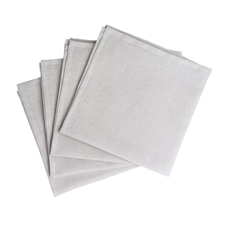 Tovaglioli Clean 45x 45 cm confezione da 4 - icy grey - Scandi Living