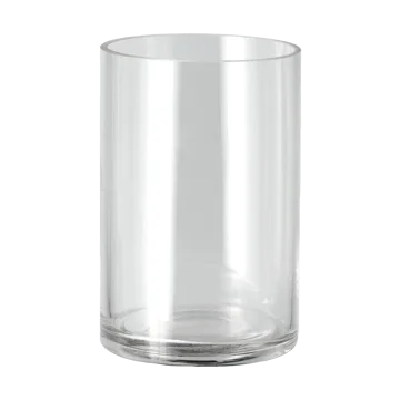 Vaso Cylinder Ø 10x15 cm - Trasparente - Scandi Living
