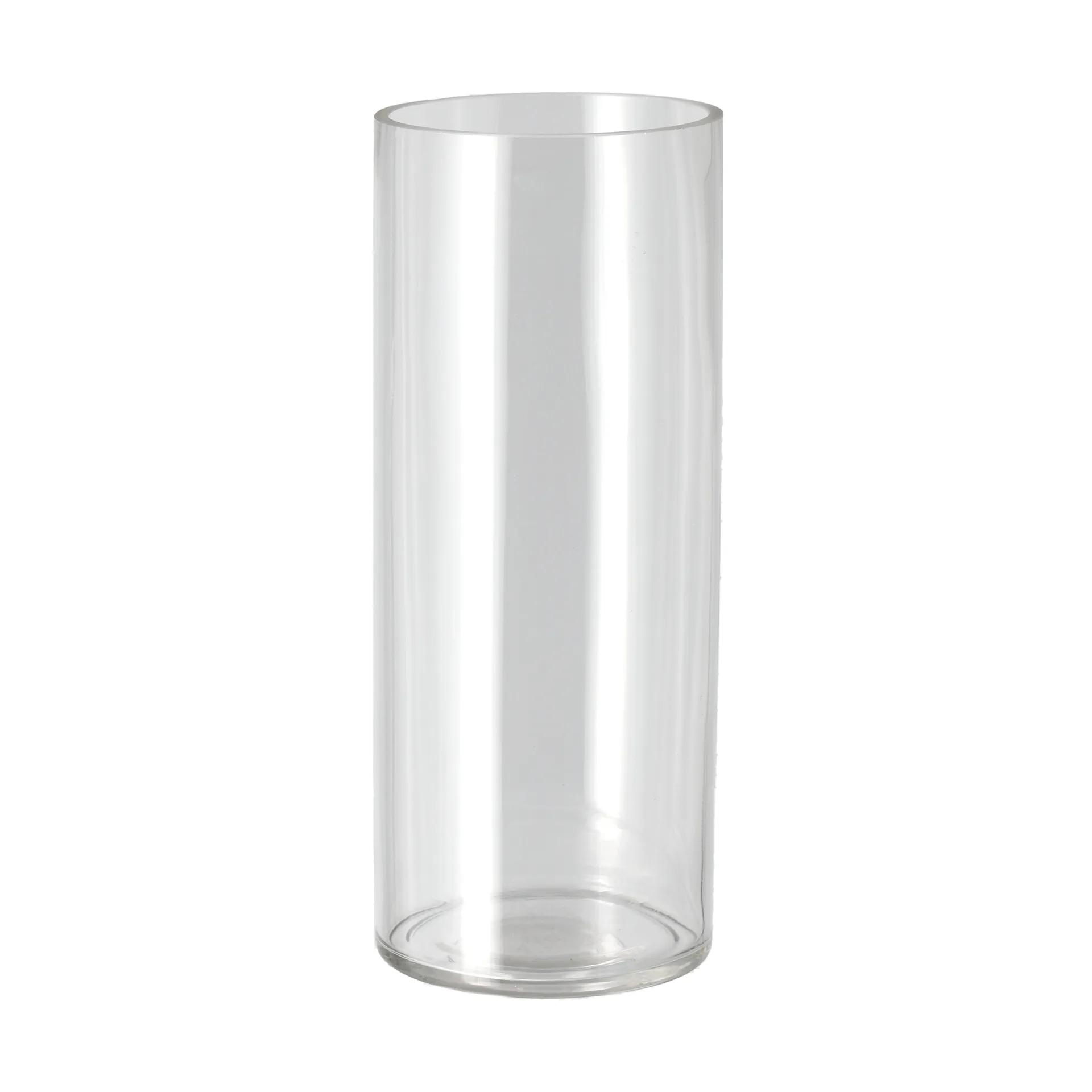 Vaso Cylinder Ø 10x25 cm, Trasparente Scandi Living