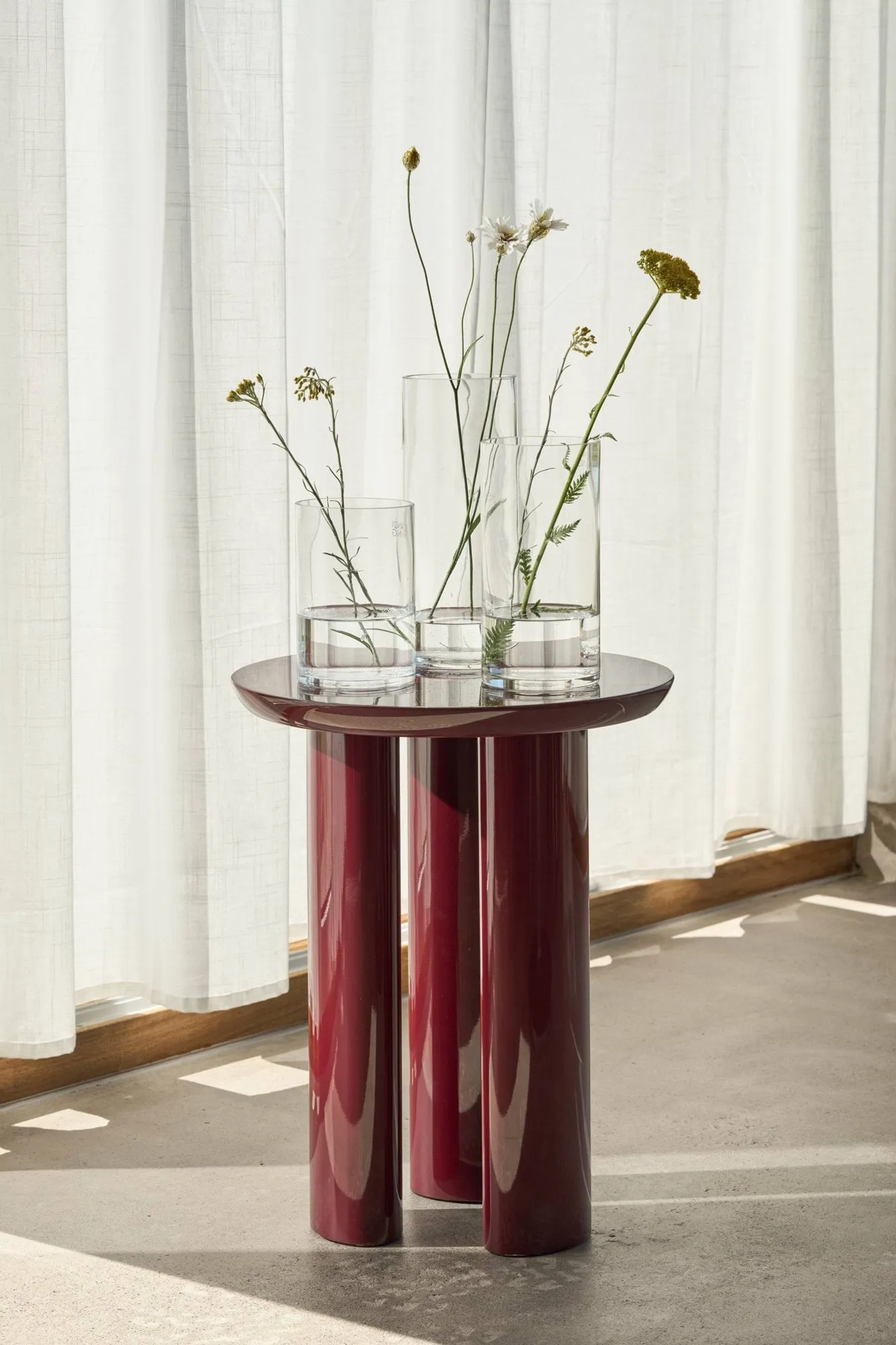 Vaso Cylinder Ø 10x25 cm, Trasparente Scandi Living