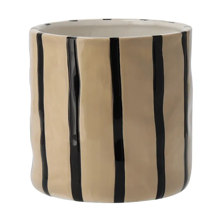 Vaso da fiori Thrive Ø 16 cm - Beige-nero - Scandi Living