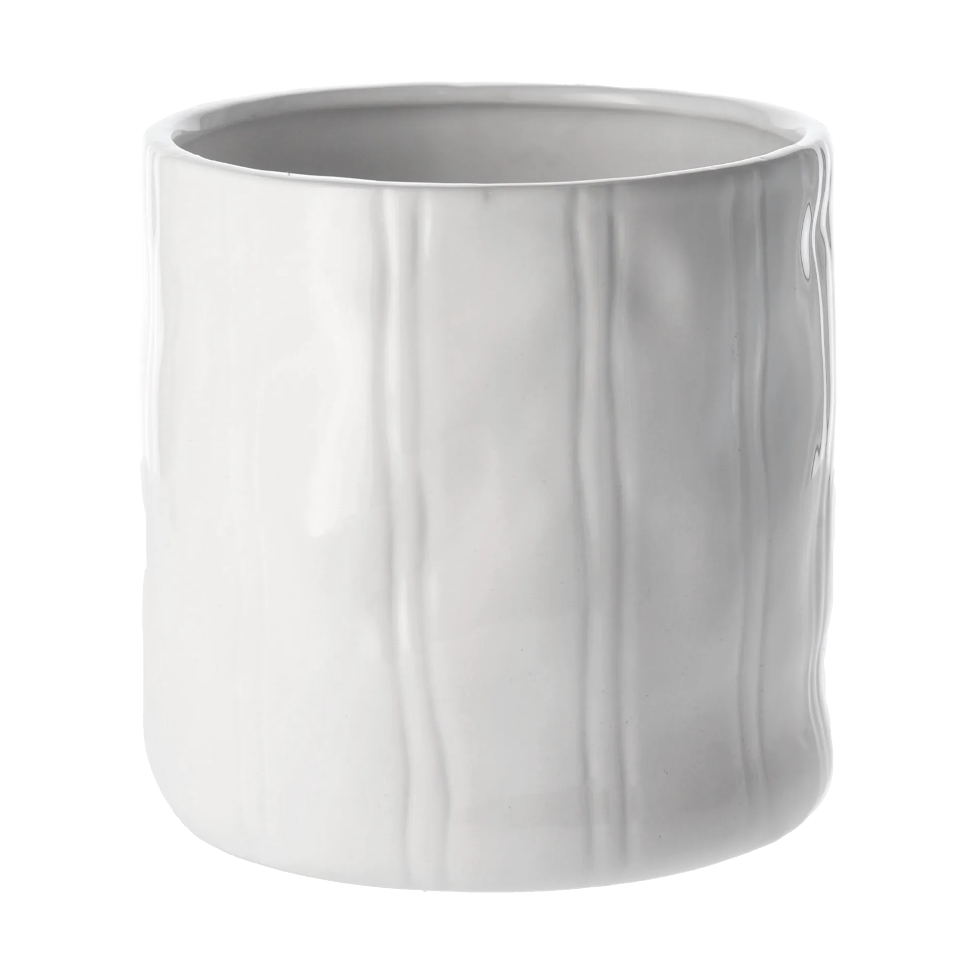 Vaso da fiori Thrive Ø 16 cm, Bianco, bianco Scandi Living