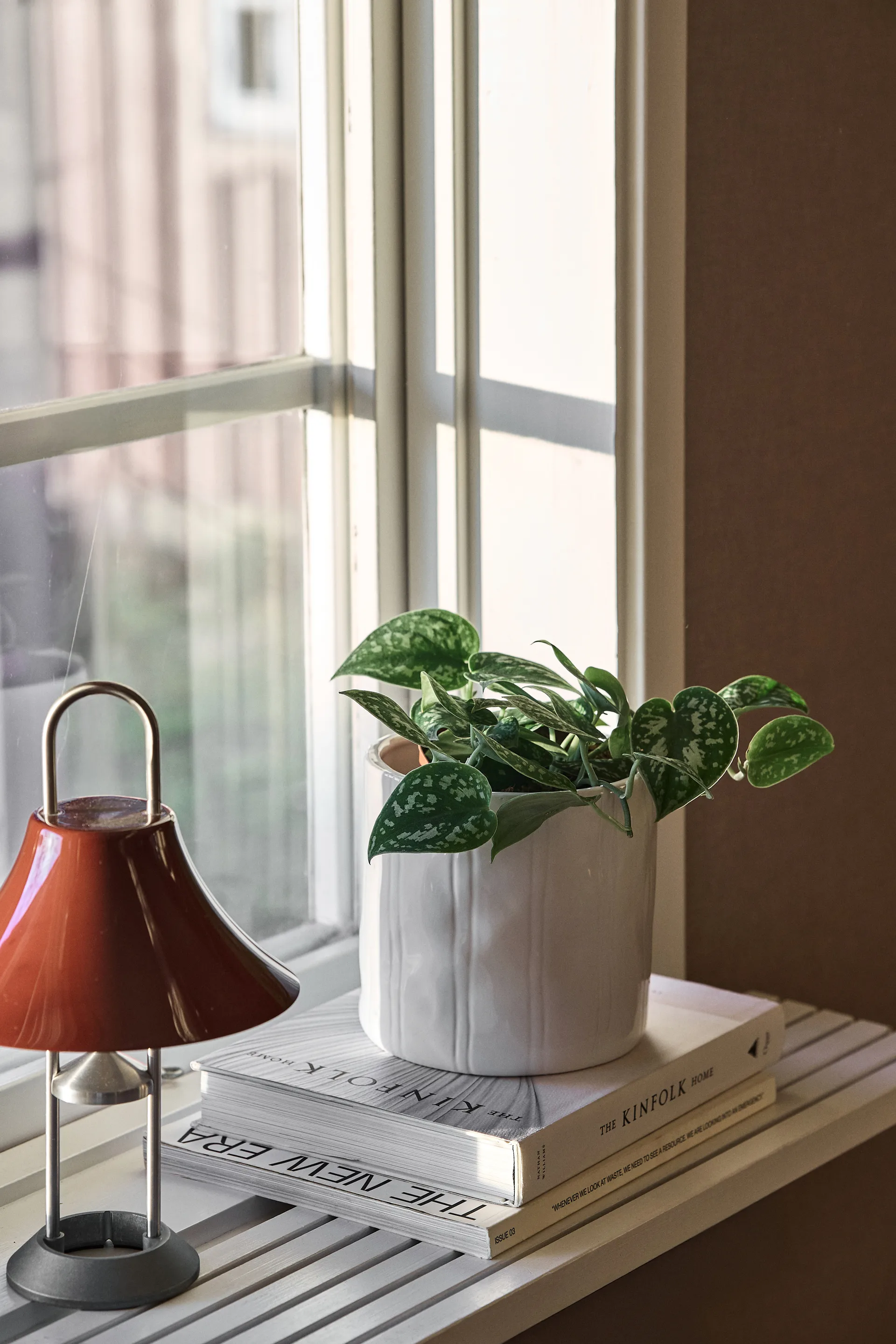 Vaso da fiori Thrive Ø 16 cm, Bianco, bianco Scandi Living