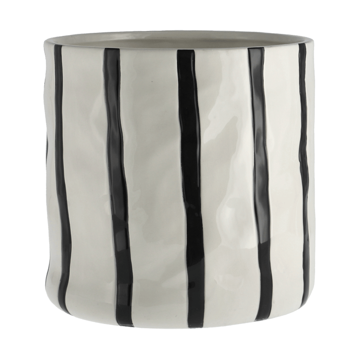 Vaso da fiori Thrive Ø 20 cm - Bianco, nero - Scandi Living