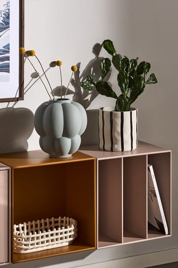 Vaso da fiori Thrive Ø 20 cm - Bianco, nero - Scandi Living