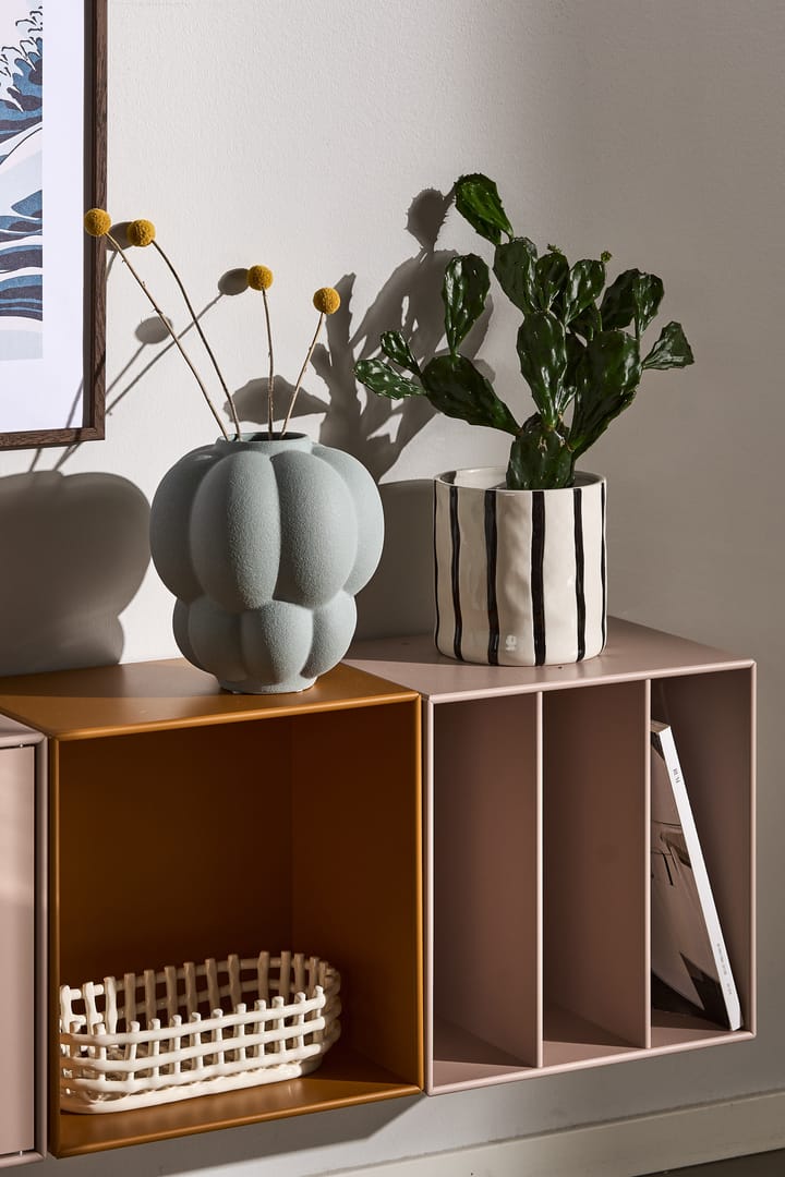 Vaso da fiori Thrive Ø 20 cm, Bianco, nero Scandi Living