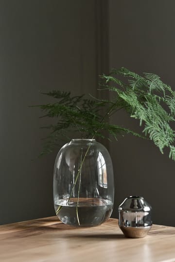 Vaso Dew Ø 17x26 cm - Trasparente - Scandi Living
