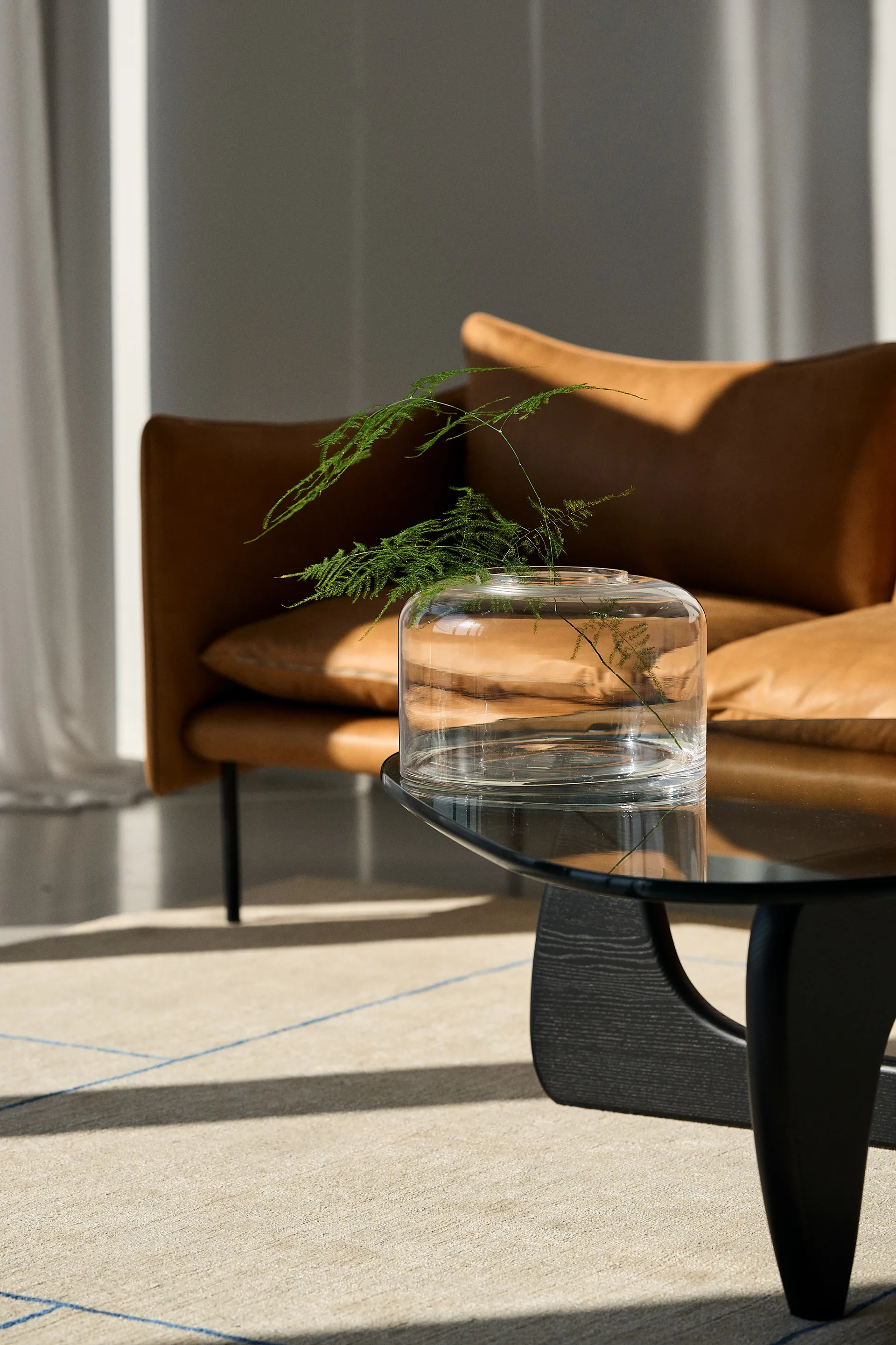 Vaso Flourish Ø 30x20 cm, Trasparente Scandi Living