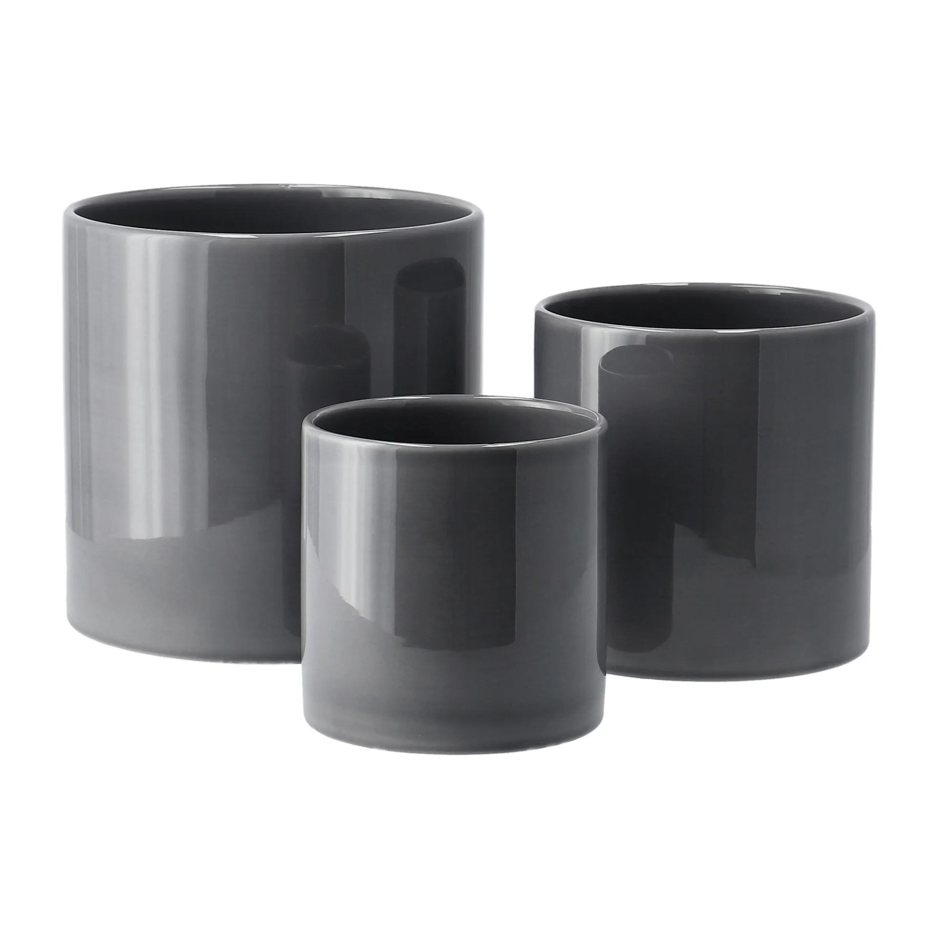 Vaso Sleek Ø 19 cm, Charcoal Scandi Living