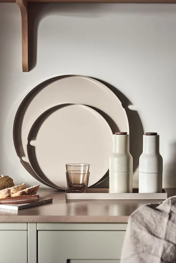 Vassoio Edgy 10x32 cm - Greige  - Scandi Living