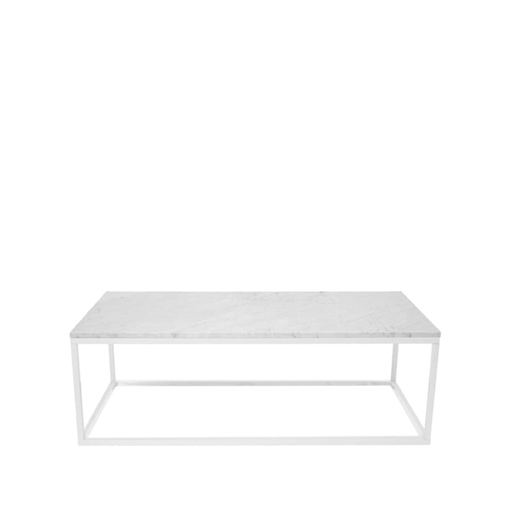 Tavolino 11 - bianco, struttura laccata in bianco - Scherlin