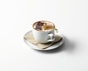 Piattino da caffè Terra, Ø 12 cm, confezione da 6 - Bianco - Seltmann Weiden