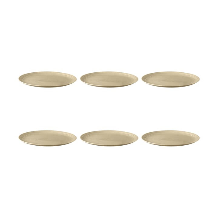 Piatto Terra, Ø 27,8 cm, confezione da 6 - Sand beige - Seltmann Weiden