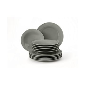 Servizio Beat, 12 pezzi - Grigio perla - Seltmann Weiden