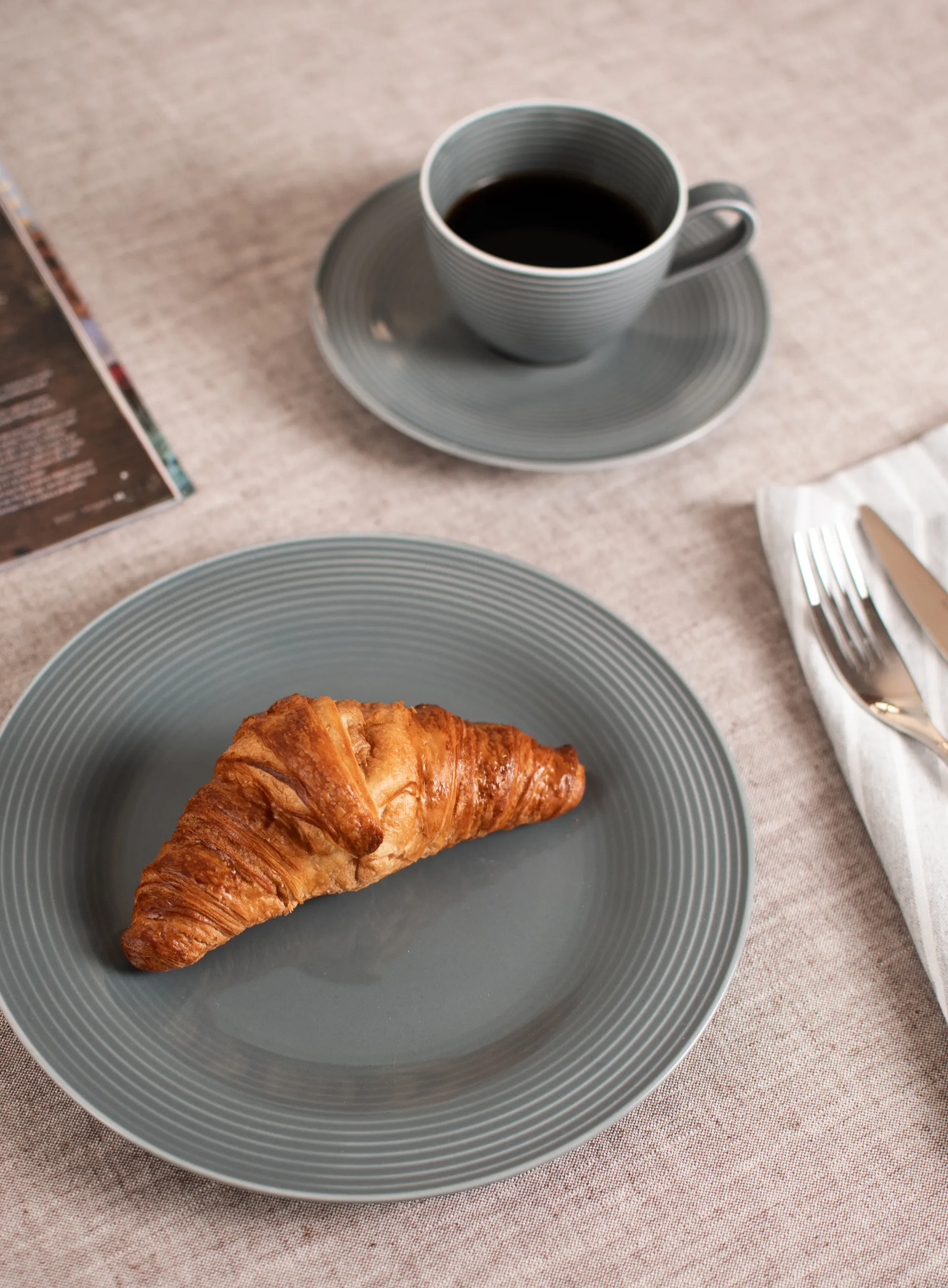 Servizio Beat, 30 pezzi, Grigio perla Seltmann Weiden