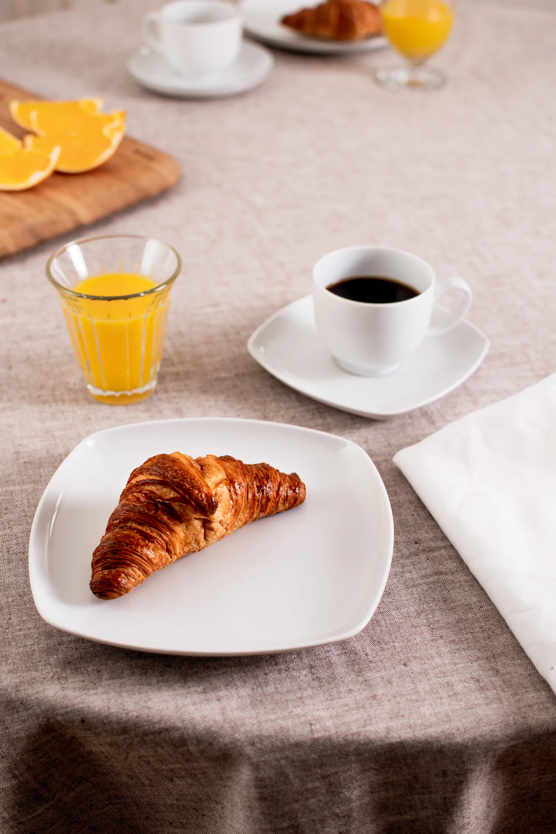 Servizio da caffè Lido quadrato, 18 pezzi, Bianco Seltmann Weiden