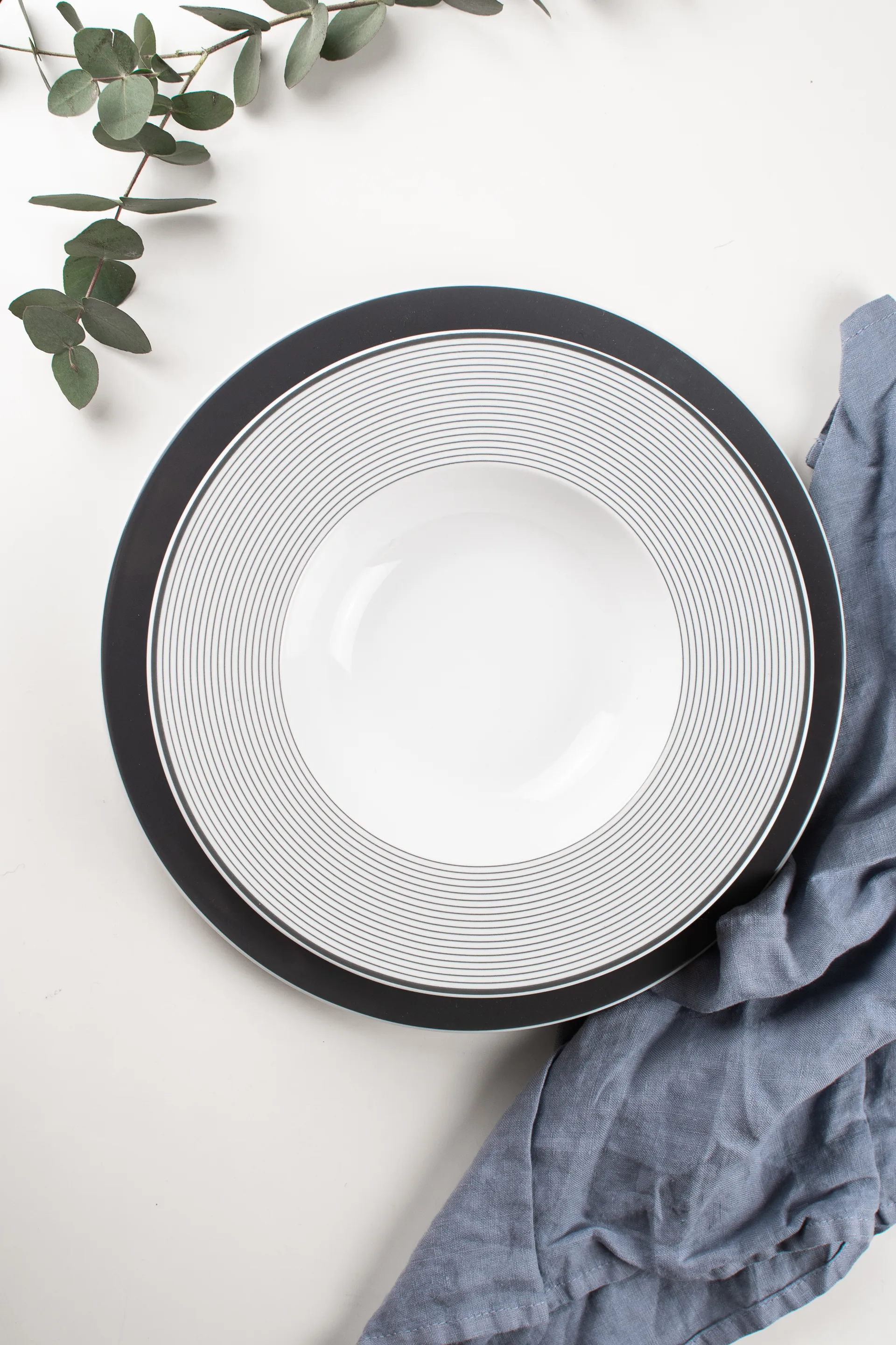 Servizio No Limits, 12 pezzi, Antracite Seltmann Weiden