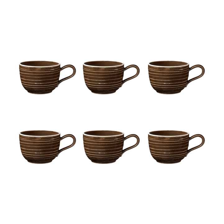 Tazza Terra, 20 cl, confezione da 6 - Earth brown - Seltmann Weiden