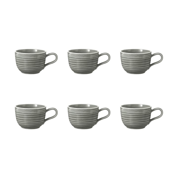 Tazza Terra, 20 cl, confezione da 6 - Grigio perla - Seltmann Weiden