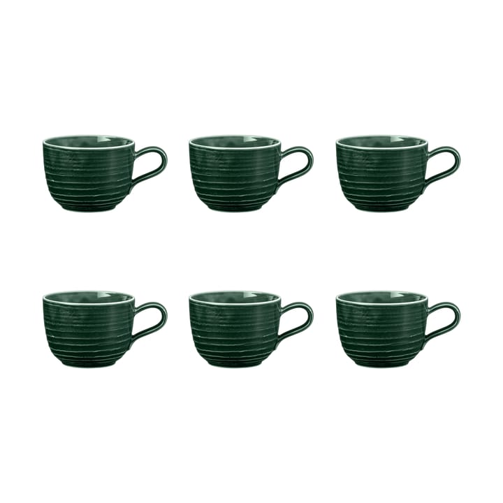 Tazza Terra, 20 cl, confezione da 6 - Verde muschio - Seltmann Weiden