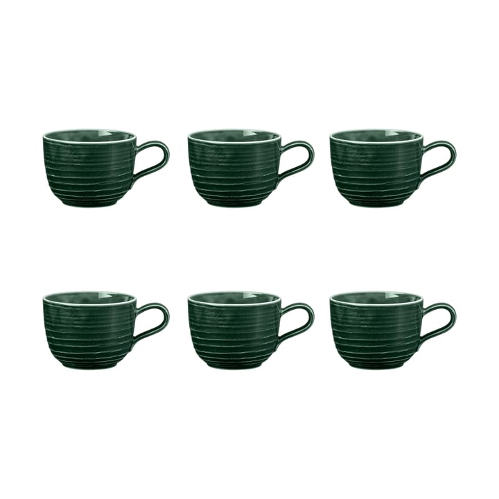 Tazza Terra, 26 cl, confezione da 6 - Verde muschio - Seltmann Weiden