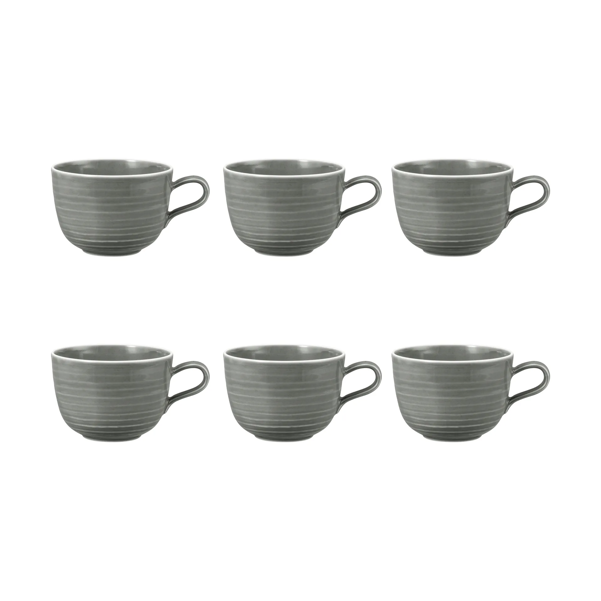 Tazza Terra, 38 cl, confezione da 6, Grigio perla Seltmann Weiden