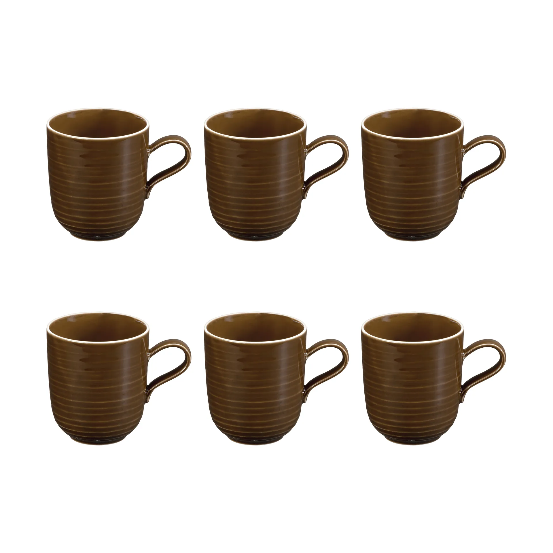 Tazza Terra, 40 cl, confezione da 6, Earth brown Seltmann Weiden