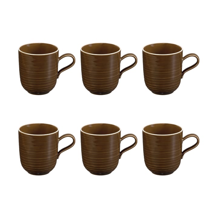 Tazza Terra, 40 cl, confezione da 6 - Earth brown - Seltmann Weiden