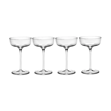 Bicchiere champagne Passe-Partout 15 cl confezione da 4 trasparente - Serax