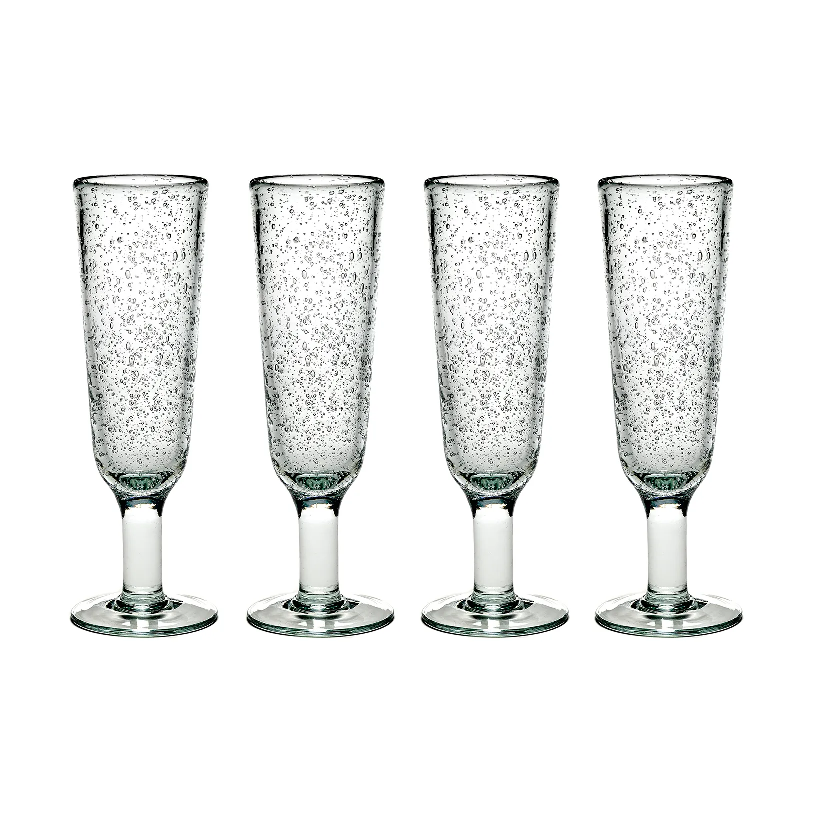 Bicchiere da champagne Pure Pascale confezione da 4 trasparente,  Serax