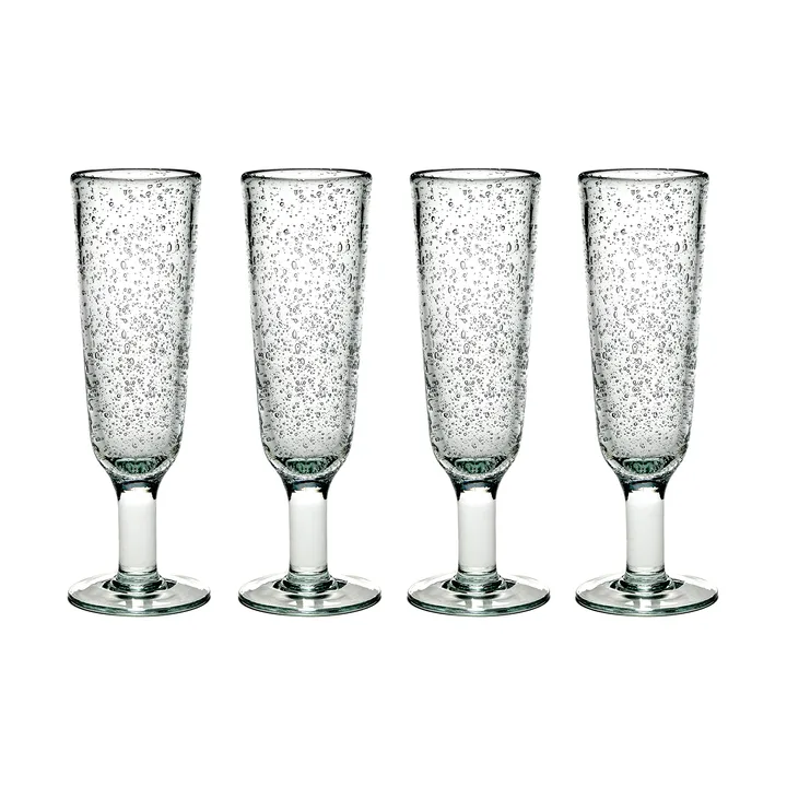 Bicchiere da champagne Pure Pascale confezione da 4 trasparente - Serax