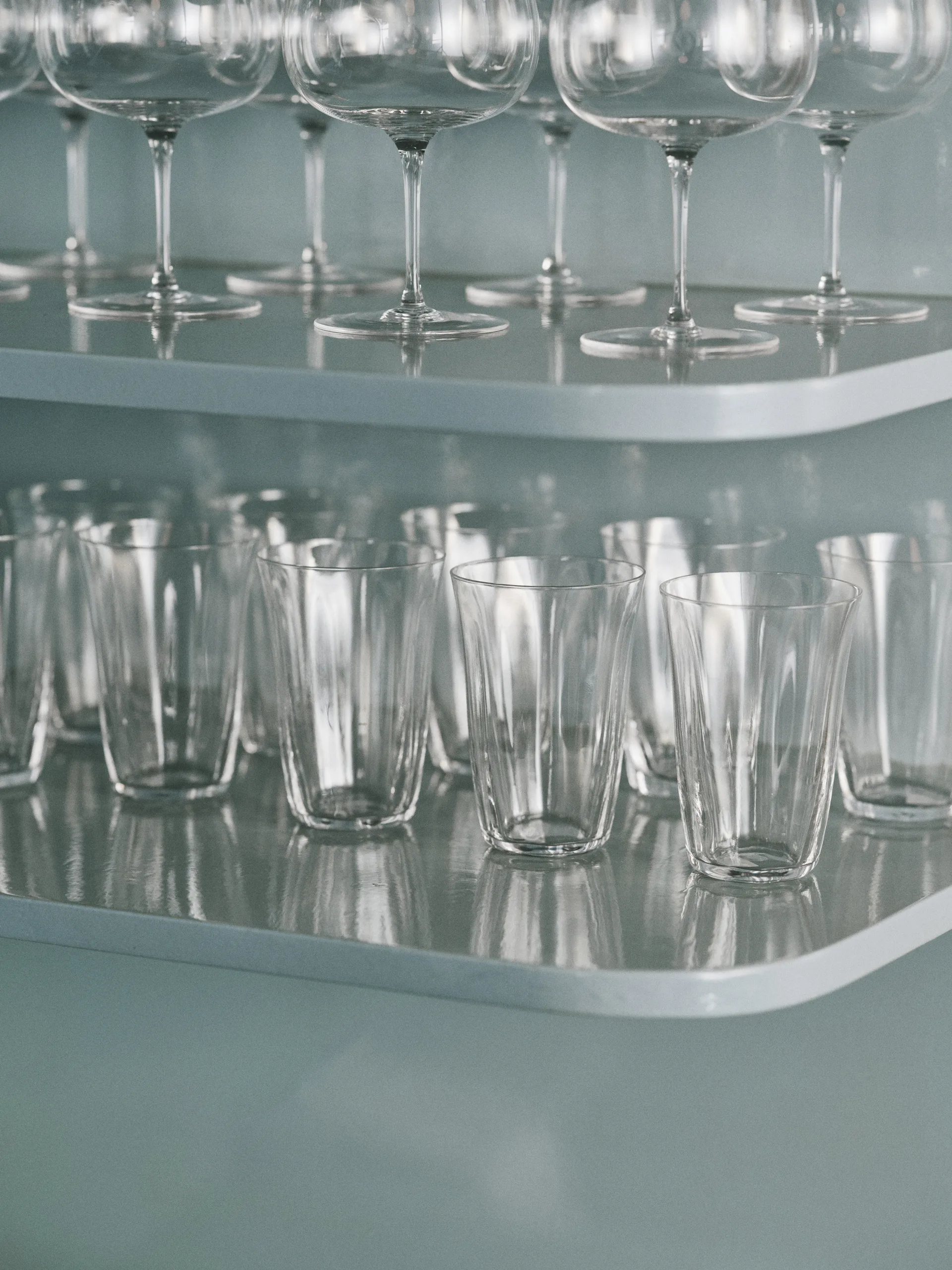 Bicchiere da tè Silhouette 28 cl confezione da 4, Trasparente Serax