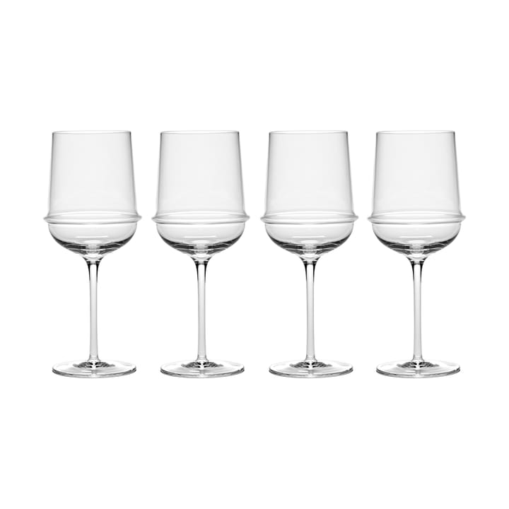 Bicchiere da vino bianco Dune 30 cl confezione da 4 - Clear - Serax