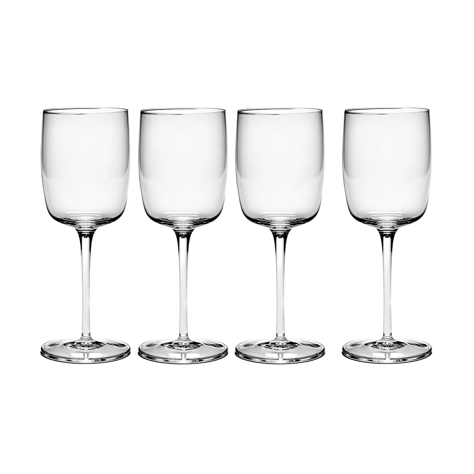 Bicchiere da vino bianco Passe-Partout 30 cl confezione da 4 trasparente,  Serax