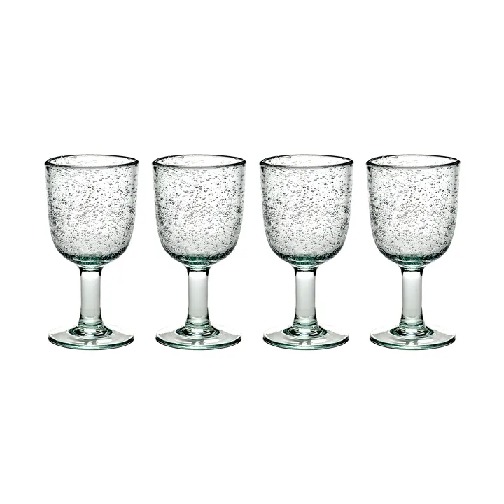 Bicchiere da vino bianco Pure Pascale confezione da 4 trasparente - Serax