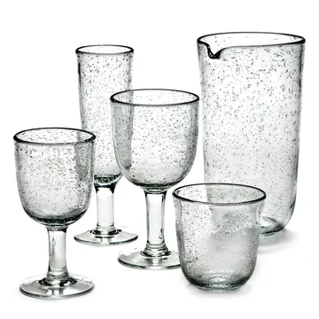 Bicchiere da vino bianco Pure Pascale confezione da 4 trasparente - Serax