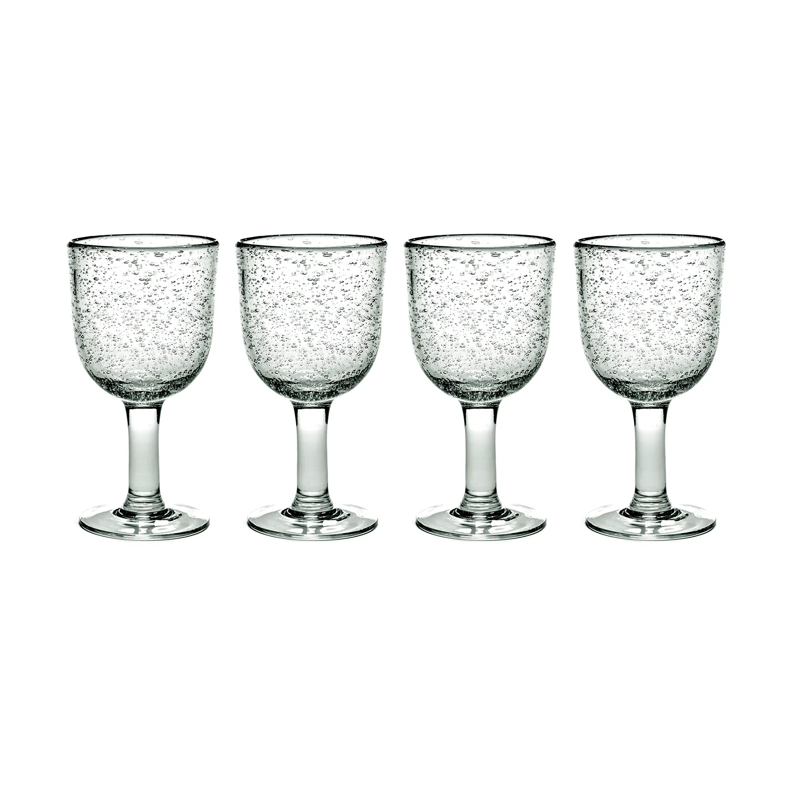 Bicchiere da vino rosso Pure Pascale confezione da 4 trasparente,  Serax