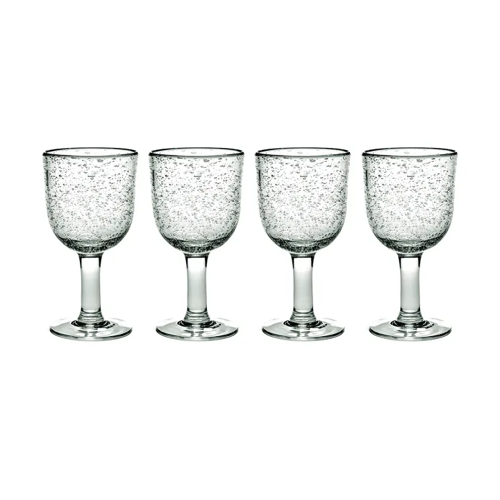 Bicchiere da vino rosso Pure Pascale confezione da 4 trasparente - Serax
