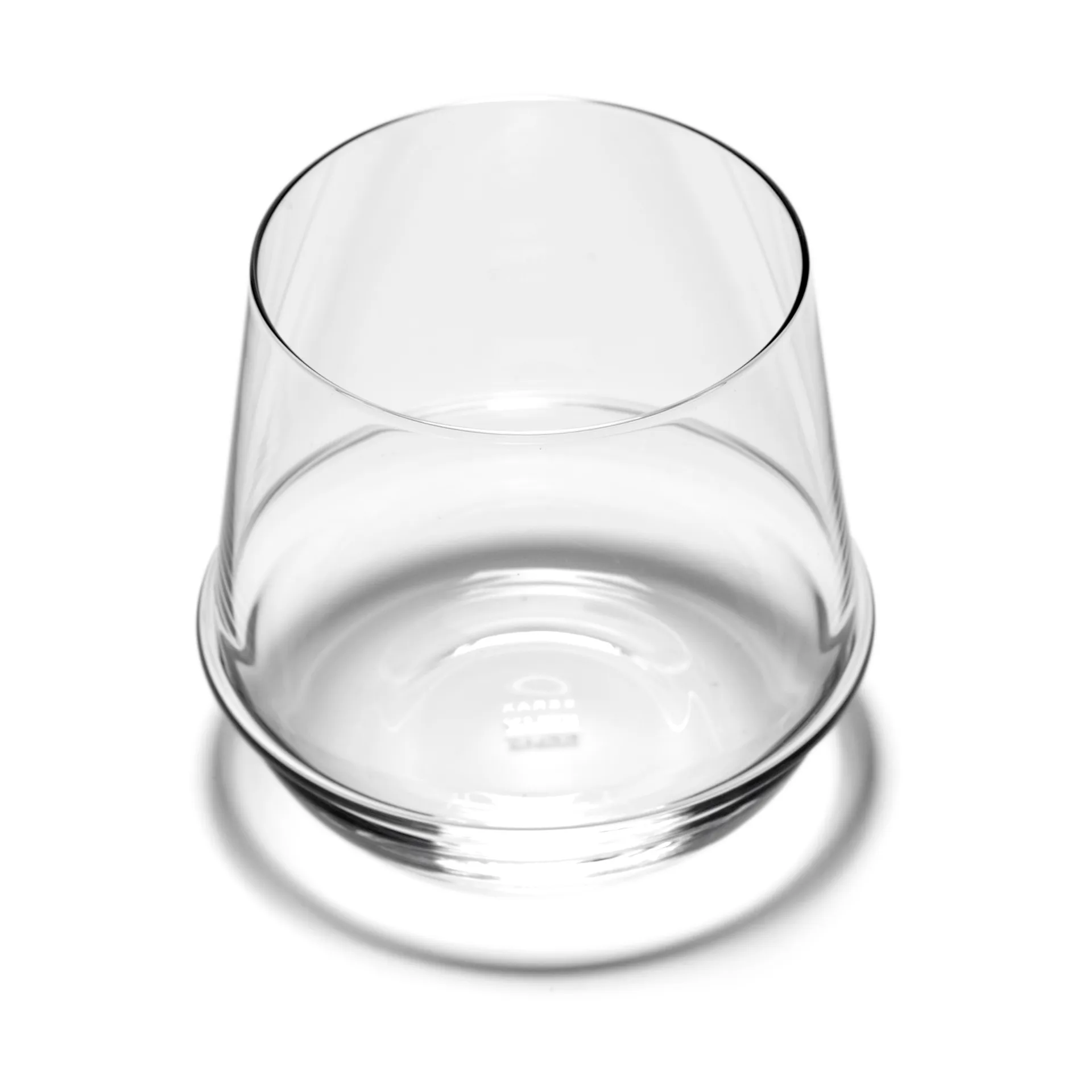 Bicchiere da whisky Dune 35 cl confezione da 4, Clear Serax