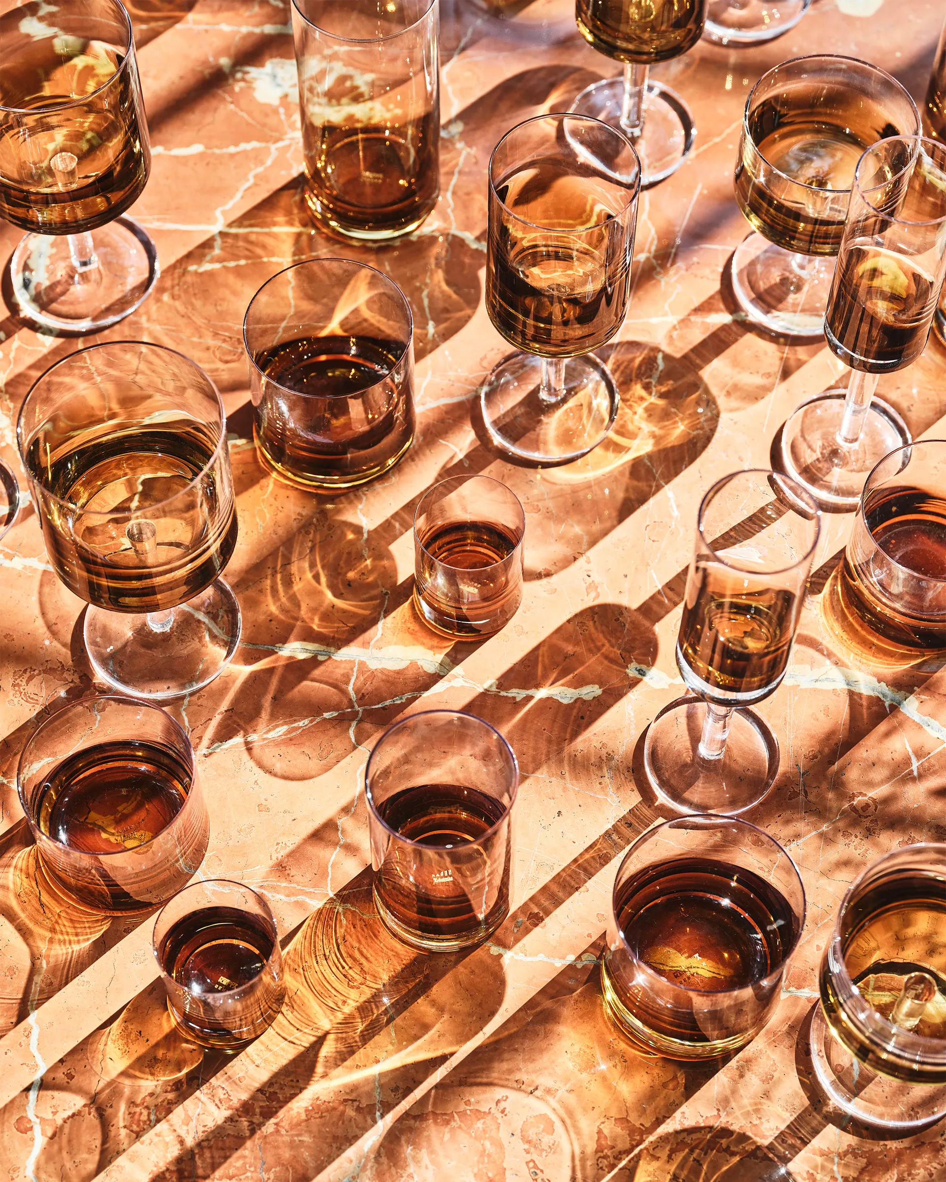 Bicchiere da whisky Zuma 20 cl confezione da 4, Amber Serax