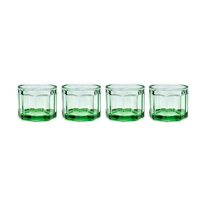 Bicchiere Fish & Fish 16 cl confezione da 4 verde - Serax
