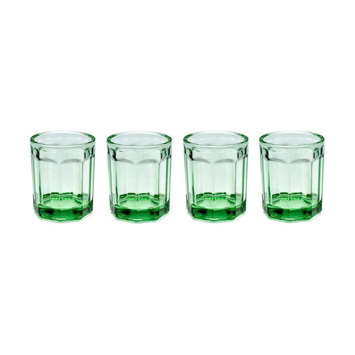 Bicchiere Fish & Fish 22 cl confezione da 4 verde - Serax
