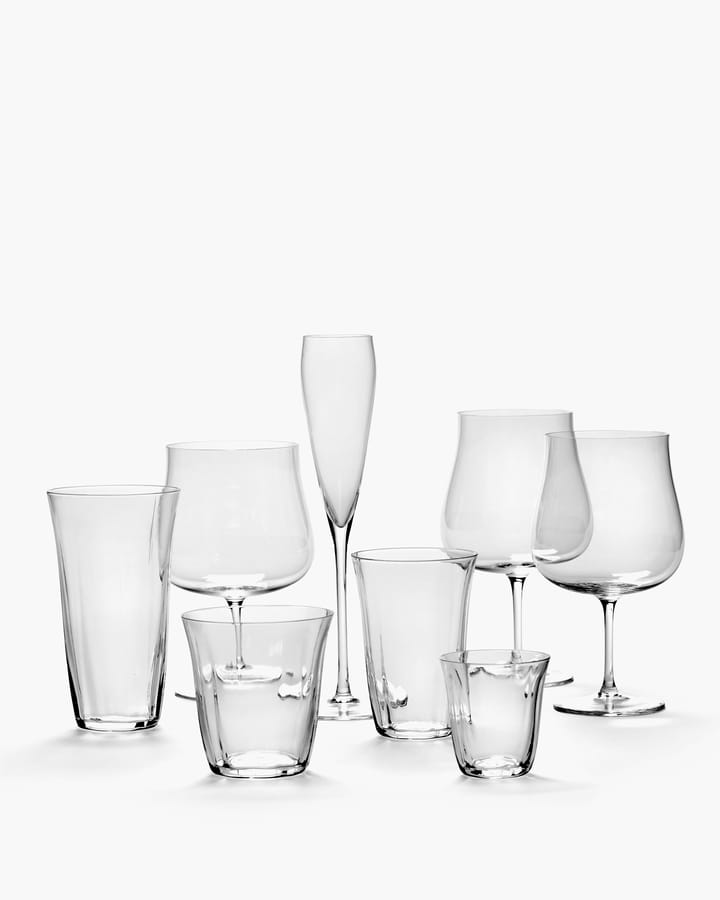 Bicchiere longdrink Silhouette 44 cl confezione da 4, Trasparente Serax