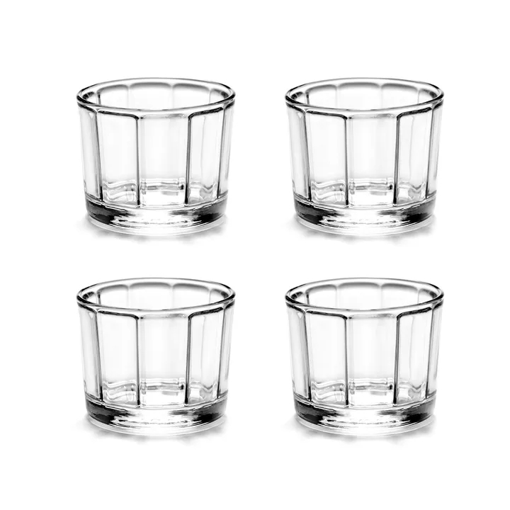 Bicchiere Surface confezione da 4 21 cl - Serax