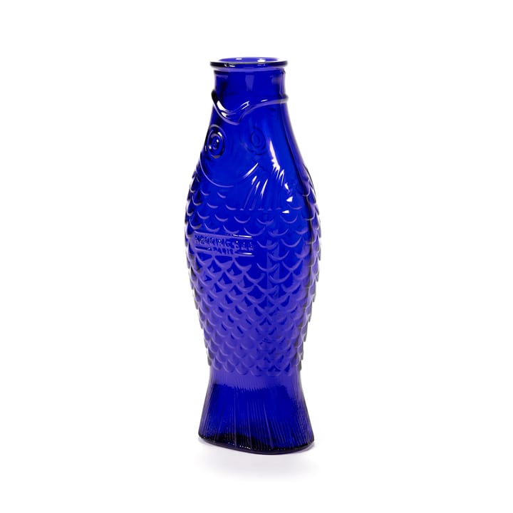 Bottiglia in vetro Fish & Fish 1 L - Cobalt blue - Serax