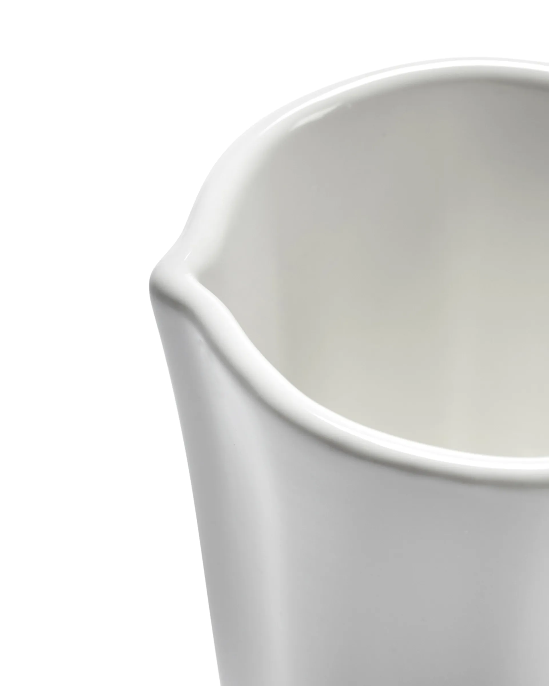 Brocca per latte Silhouette 7 cl confezione da 4, Bianco Serax