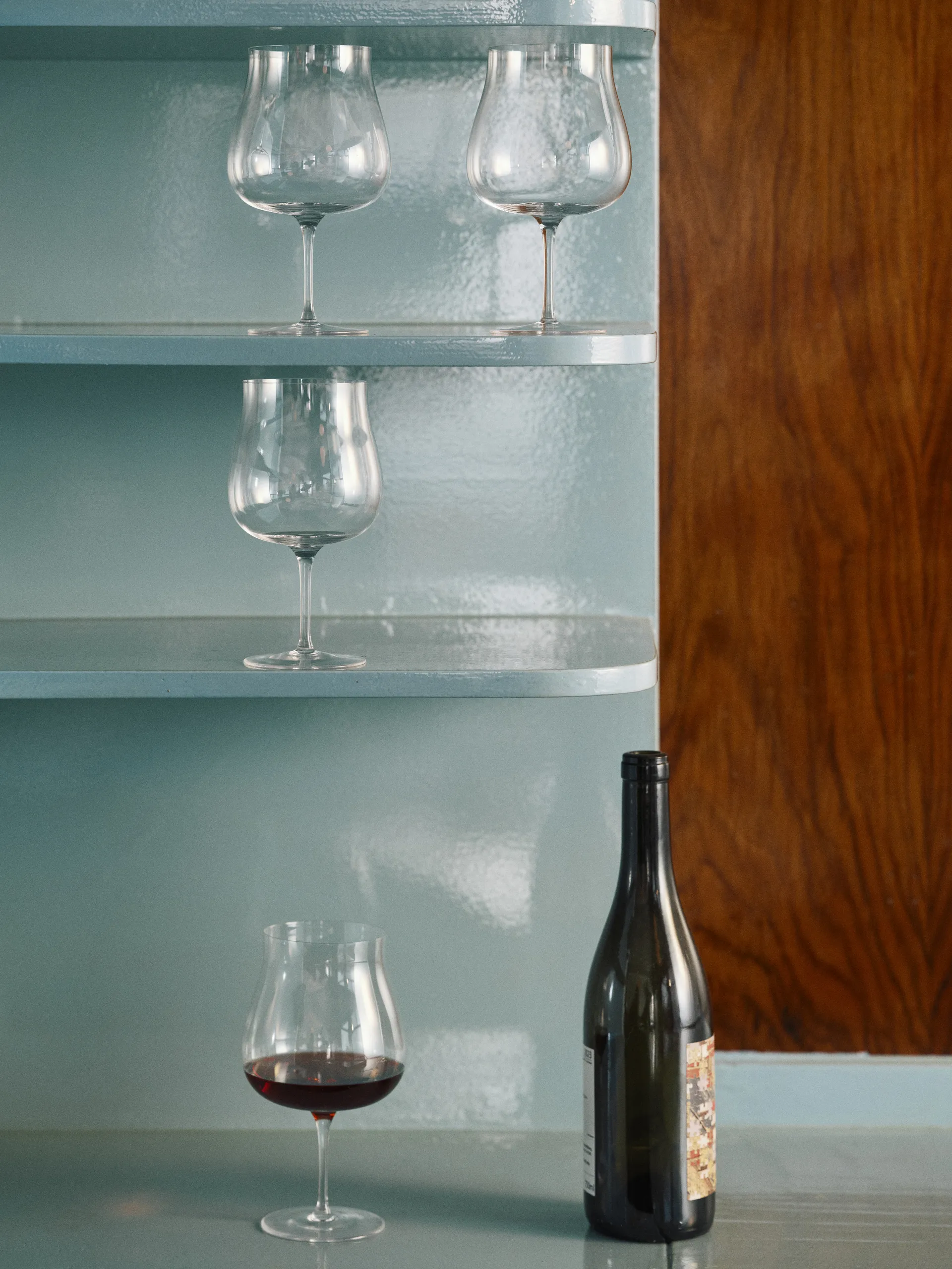 Calice da vino rosso Silhouette 69 cl confezione da 4, Trasparente Serax